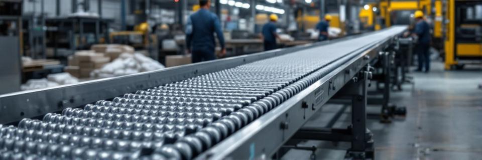 Banda Transportadora de Acero