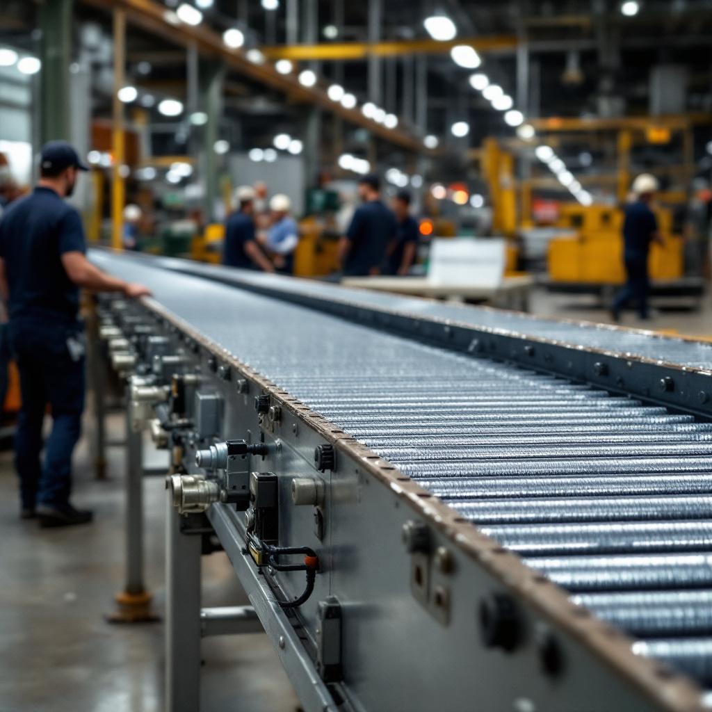 Banda Transportadora de Acero